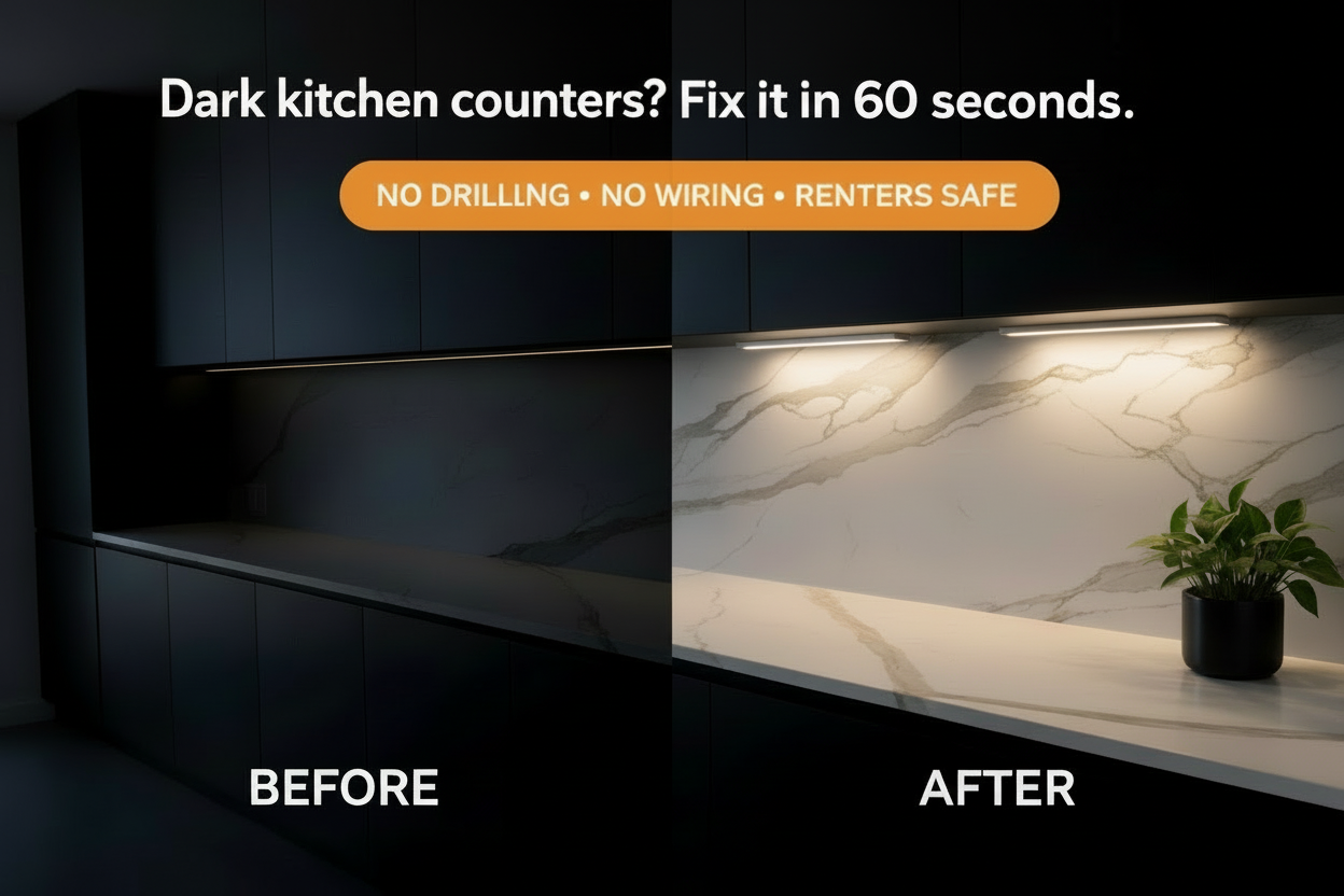 Glowmate Pro - Motion Sensor LED Under Cabinet Light