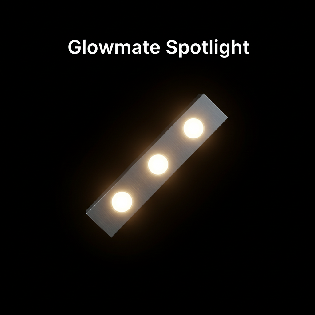 Glowmate Spotlight Angled 3D
